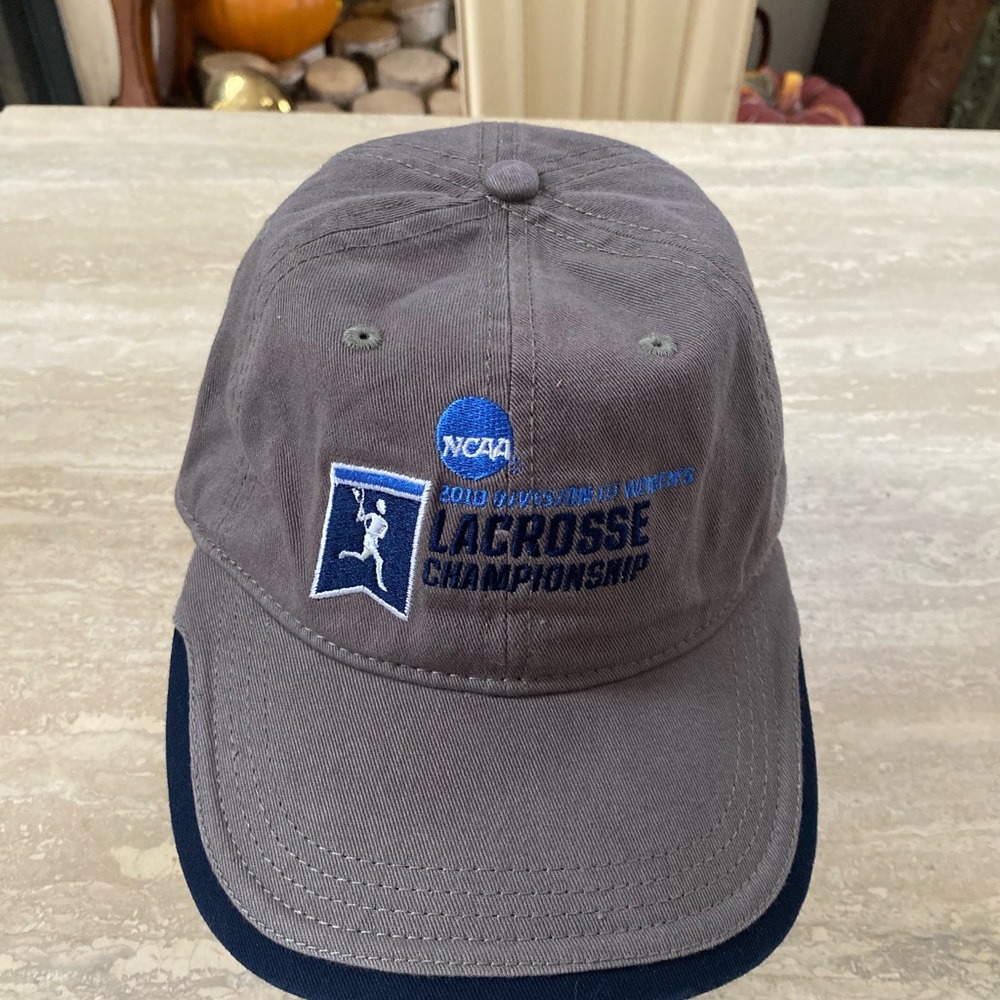 NCAA Gray and Blue Lacrosse Championship Cap